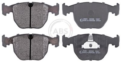 Гальмівні колодки пер. BMW 5(E39)/7(E38) 96-04 (Teves)
