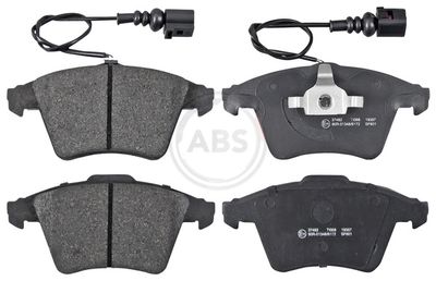Гальмівні колодки пер. VW Touareg 02-10 (ATE)