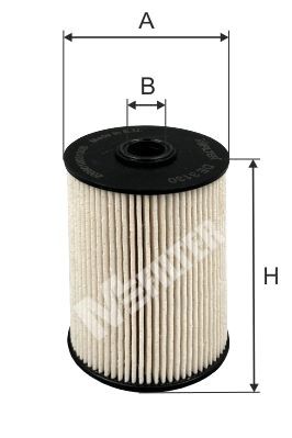 Фільтр паливний 1.9/2.0 TDI/SDI Caddy III >03.06 (>2K-6-090000)/Golf V/Octavia A5