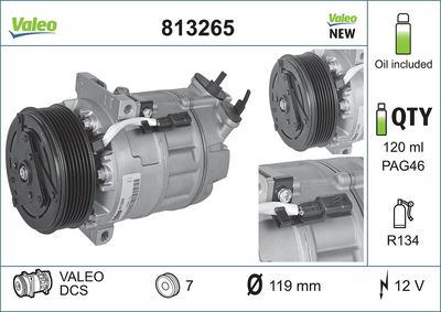Компресор кондиціонер Master 2.3 dCi10-/Trafic 1.6dCi 14-