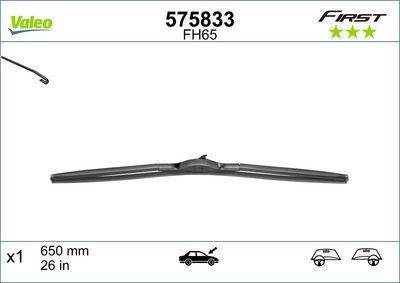 Щітка склоочисника (650mm) Hyundai i30/i40/Qashqai II 11-