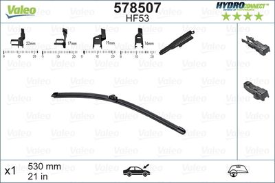 Щітка склоочисника (530mm) Audi A6/Passat/Golf IV 97-