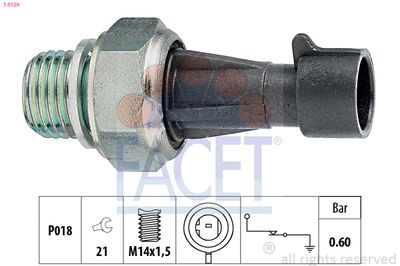 Датчик тиску оливи Ducato/Daily 89-