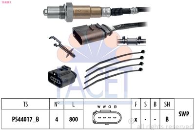 Лямбда-зонд Audi Skoda Fabia/Octavia/ VW Bora/Golf 1.0-3.2 96-08