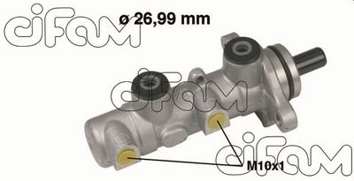 Головний гальмівний циліндр Sorento I 02-(D1=26,99mm, +ABS, -ESP)