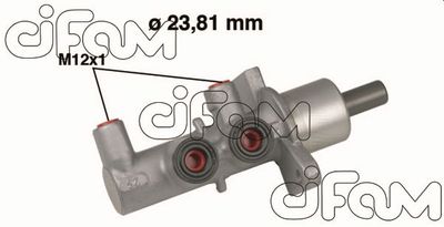Головний гальмівний циліндр Astra G/Zafira A 98-(D1=23,81mm, +ESP)(Lucas)