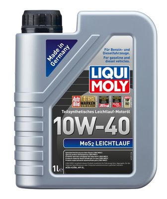 Олива 10W40 A3/B4 1L LIQUI MOLY MOS2 LEICHTLAUF