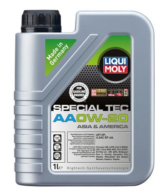 Олива 0W20 API/ILSAC 1L LIQUI MOLY SPECIAL TEC AA