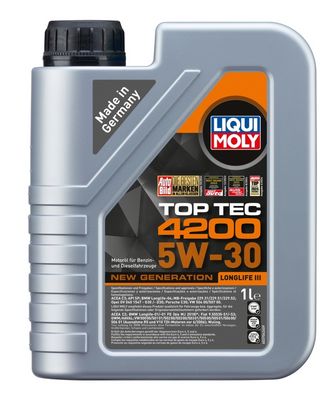 Олива 5W30 C3 1L LIQUI MOLY TOP TEC 4200