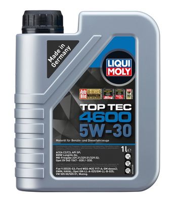 Олива 5W30 C2/C3 1L LIQUI MOLY TOP TEC 4600
