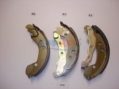 Гальмівні колодки зад. Nissan Micra 03-10/ Note 02-12/ Tiida 07-12 (Lockheed)