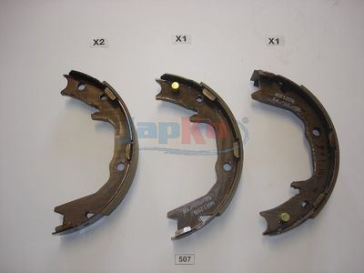 Гальмівні колодки зад. Outlander/Lancer/Pajero/Galant 87-13
