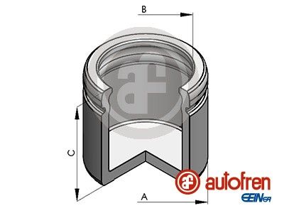 Поршень супорта перед Partner/Berlingo 1.6 HDi 08-/T5 03- (60x55.6)