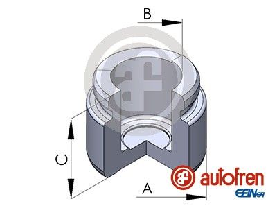 Поршень супорта зад Astra F/Kadett E/Omega A/Vectra A/B 35x28,6
