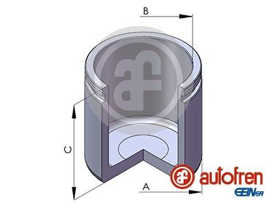 Поршень супорта перед Jumpy 07-/Jumper -02/Clio I/II/Logan I/Megane I/Sandero 48x54