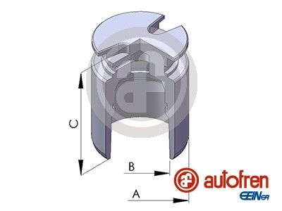 Поршень супорта зад Audi A3/PSA C4/207/307/Ford Mondeo III/Octavia/Superb/Caddy III/Golf VI 38x49