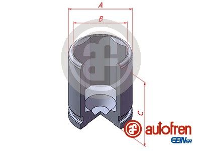 Поршень супорта зад Audi A4/A5/A6/A7/A8/Q5 42,8x52,1