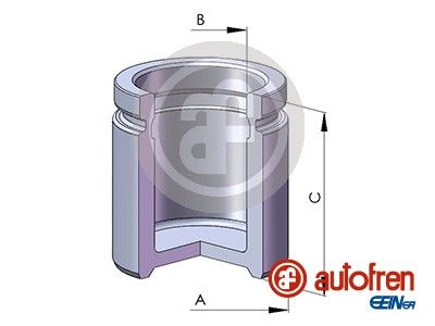 Поршень супорта перед Audi 100/A4/A6/Astra G/H/J/Corsa C/D/E/Combo/Vectra B/Passat B5 57x55,3