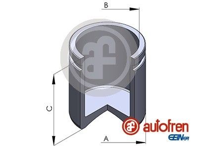 Поршень супорта перед Golf II/III/Passat B3/B4/Polo 48x54,7