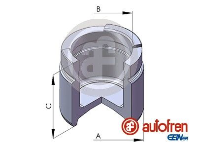 Поршень супорта перед Lanos/Astra F/Kadett E/Vectra A/B 52x48,1