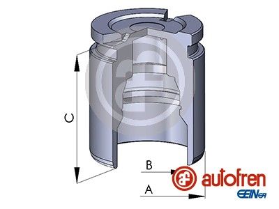 Поршень супорта зад Audi A3/A4/Jumpy 07-/Scudo 07-/Trafic II/III/Vivaro/Caddy III/T5 41x51,1