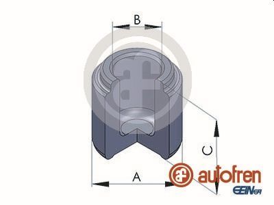 Поршень супорта зад OMEGA/SENATOR 88-03 40х32,6мм