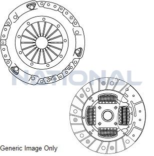 Комплект зчеплення Sprinter OM651 09- (240mm26z)