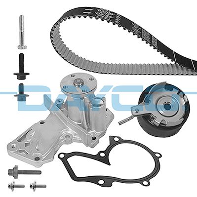Комплект ГРМ (+ помпа + нат.ролик) Ford Focus 1.4/1.6 03- (заміна KTBWP4610)