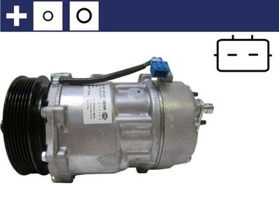 Компресор кондиціонера LT/Т4  2.5-2.8 TDI 95-06