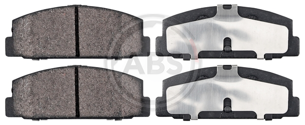 Гальмівні колодки зад. Mazda 323/626 94-04 (akebono)
