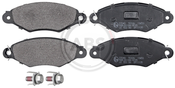 Гальмівні колодки пер. Kangoo 97-08 (Bosch) (з датчиком)