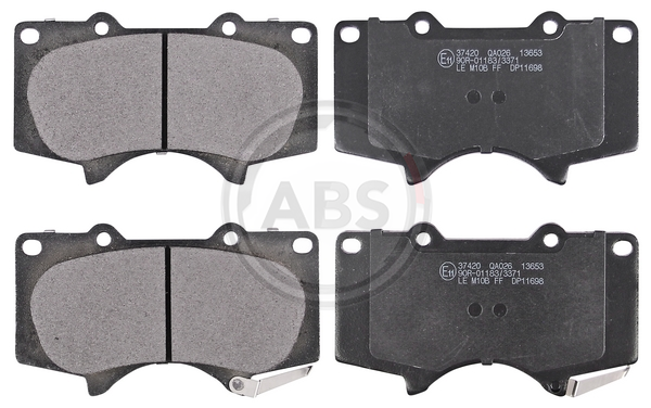 Гальмівні колодки пер. Toyota Land Cruiser/Hilux VII/Lexus GX/ MITSUBISHI PAJERO 01- (sumitomo)