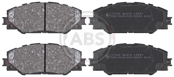 Гальмівні колодки пер. RAV 4 05-18/AURIS 07-12 (AKEBONO)