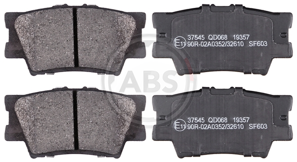 Гальмівні колодки зад.TOYOTA CAMRY/RAV4 III/RAV4 IV 2.0-3.5 06-