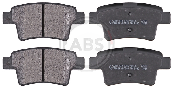 Гальмівні колодки зад. Citroen C4 Picasso 06- (Bosch)