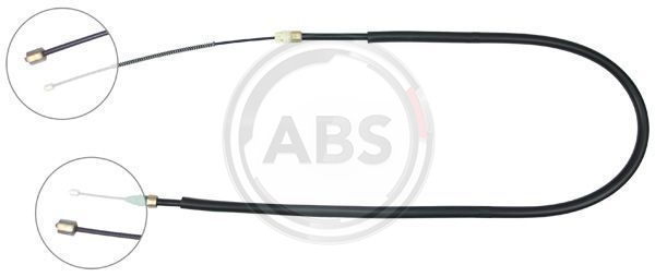 Трос ручного гальма зад. Megane I 95- Л=Пр. (барабан) (1440/1080)