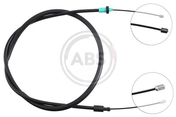 Трос ручного гальма Berlingo/Partner (05-21) Пр.