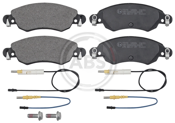 Гальмівні колодки пер. Citroen C5 1.8i 01-08 (BOSCH) (148.9x50x17)