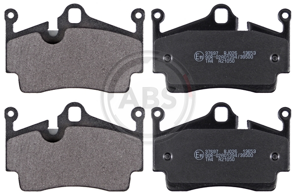 Гальмівні колодки зад. Boxster (987/982)/Cayman (981/987) 04- (BREMBO)