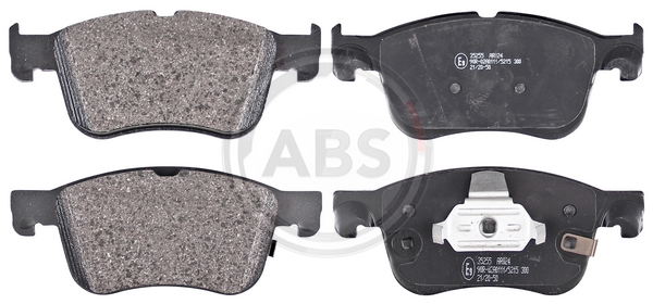 Гальмівні колодки пер. Ford Focus IV 18- (155.1х64.4х16.8/ATE)