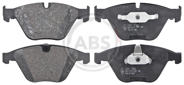 Гальмівні колодки пер. BMW 3 (E90)/X1 (E84) (ATE) 04-12 (155,1x68,5x20,3)