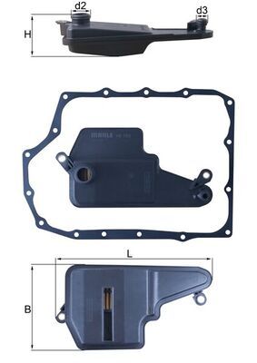 Фільтр АКПП Mazda 3 09- / 6 12- / CX-5 11- / CX-9 16-