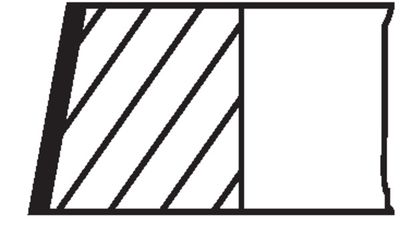 Кільця поршневі Volvo 1.8 (B4184S)/2.0 (B4204)/2.4 (B5244)/2.5 (B5254) (83.01mm/STD) (1.2-1.5-2.5)
