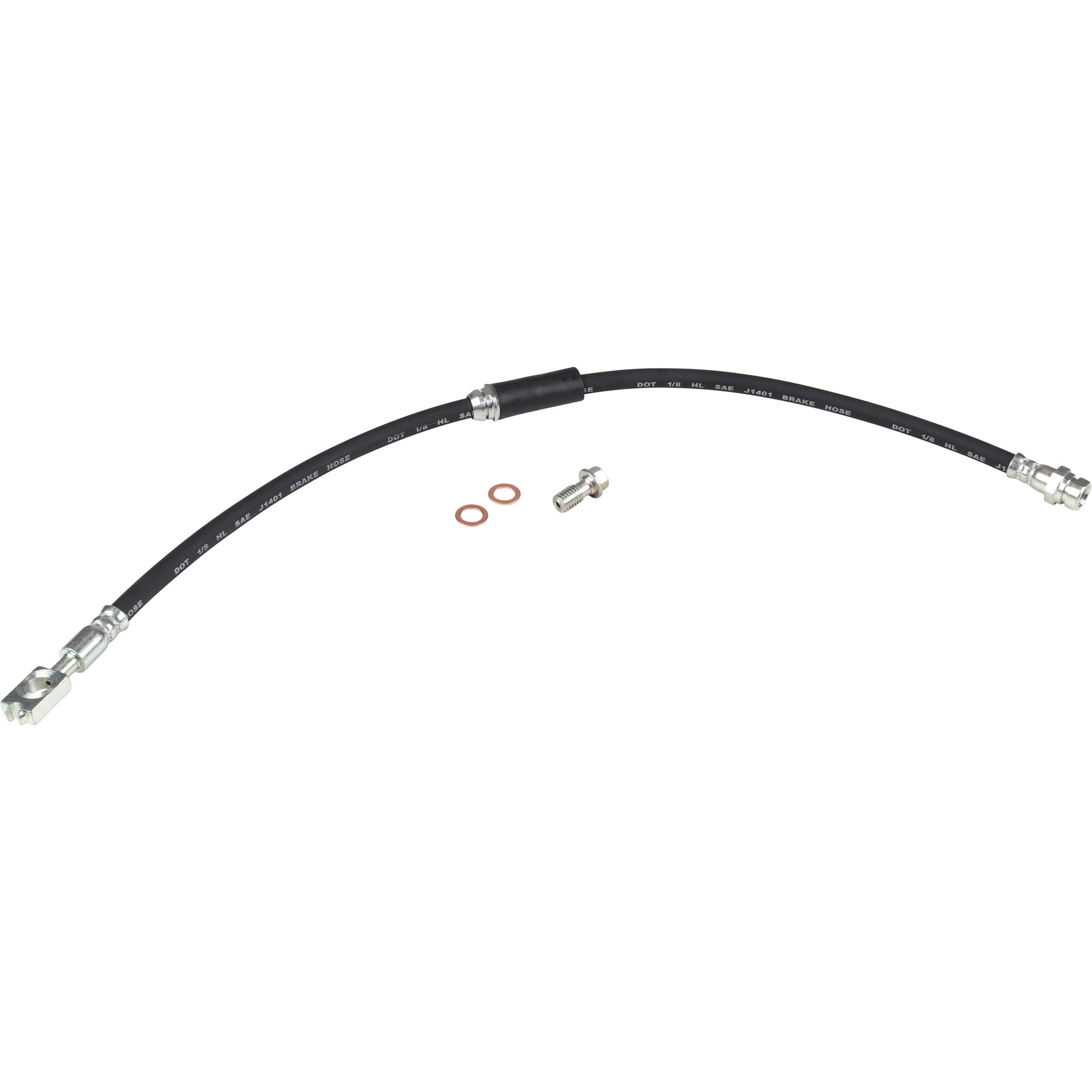 Гальмівний шланг перед. GOLF/JETTA 09- (584mm)