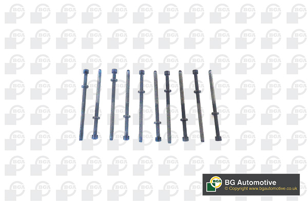 Болти головки блоку Astra G/H/Vectra C/Insignia 1.9/2.0 CDTI 04- (к-кт 10 шт.)