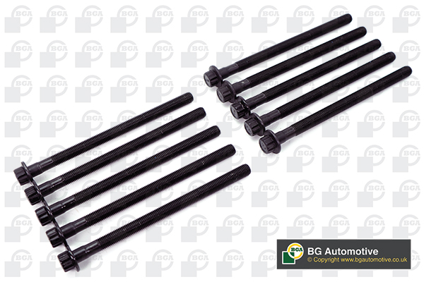Болти головки блоку i20 08-15/i30 07-/Gets 05-09 1.5 CRDi (10 шт.)