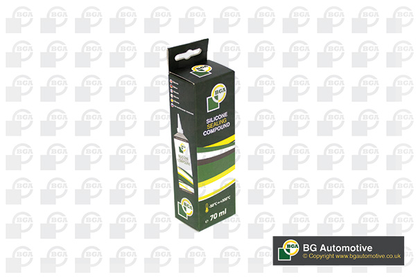 Герметик чорний 70ml -50С/+300С BGA Bgsilc тюбик