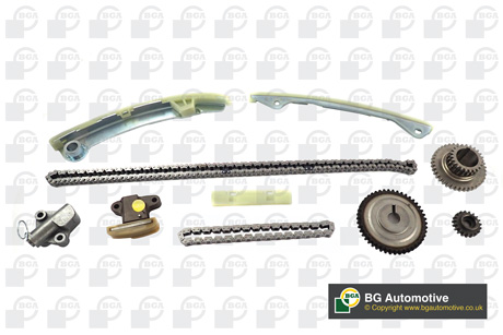Ланцюг приводу ГРМ (к-кт) Qashqai/X-Trail 2.0i 07- дв. MR20DE