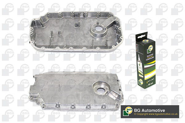 Масляний піддон Audi A4 00-06/A6 97-05/Passat 98-05 2.5 TDI (з отв.під датчик рівня масла)
