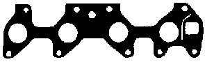 Прокладка колектора впуск Opel Astra/Corsa/Daewoo Lanos 1.3-1.6 i 89-05